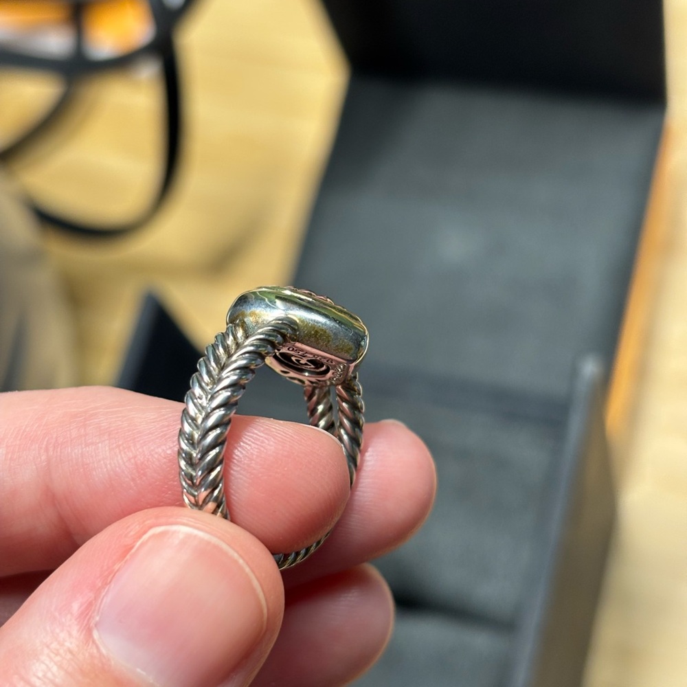 David Yurman Cable Heart Ring - Picture 6 of 9